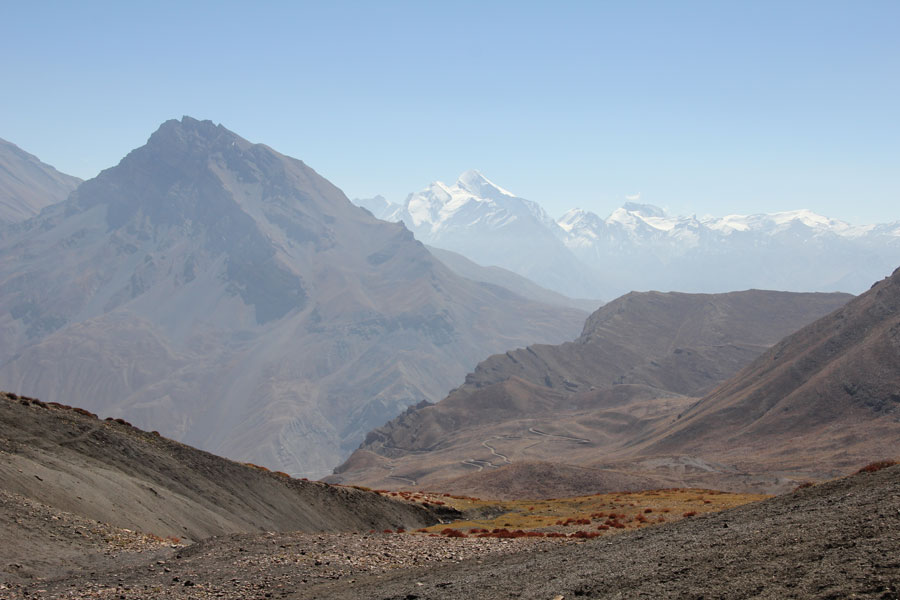 Paysage himalayen. Himachal Pradesh
